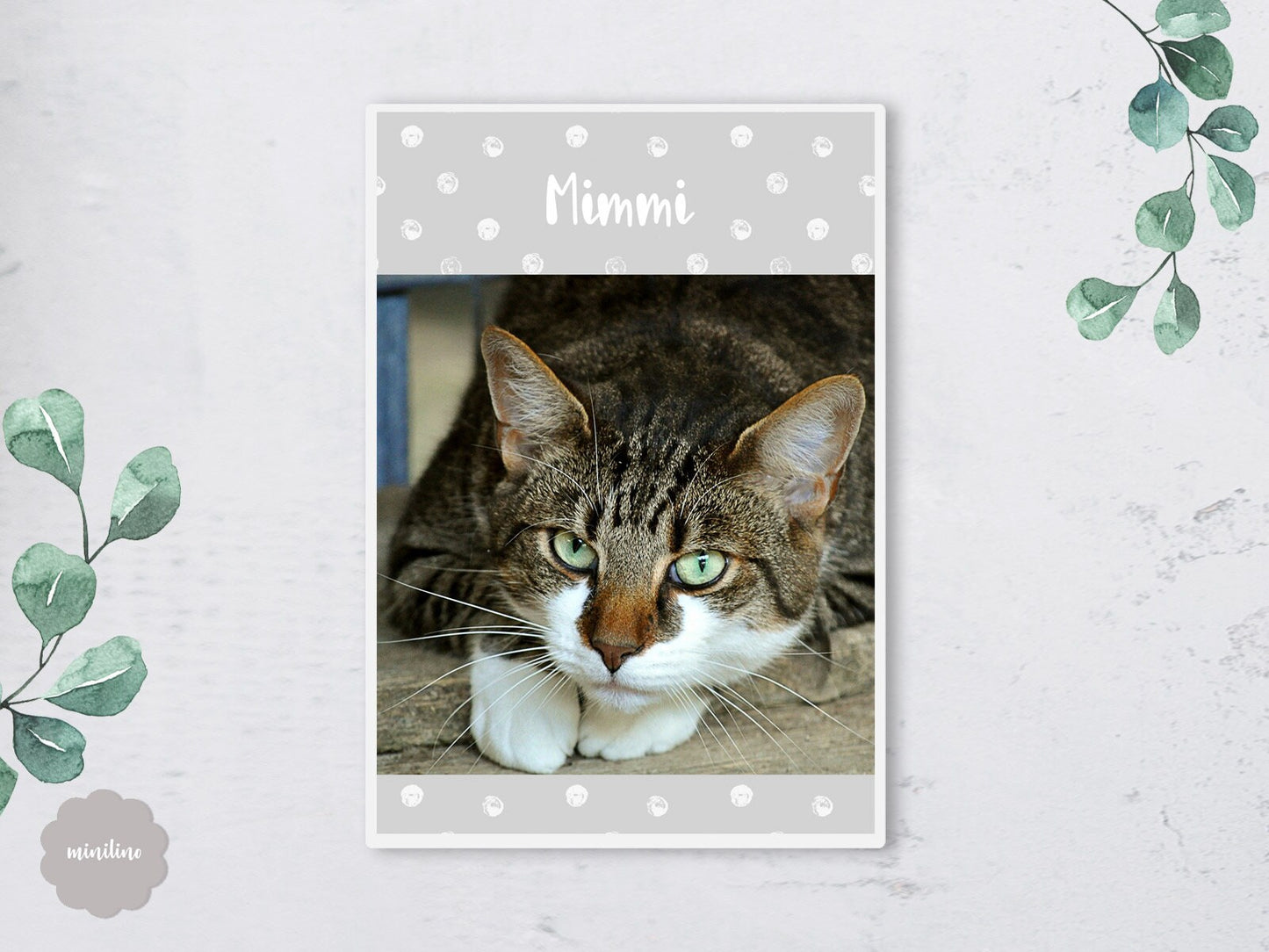 Dein Tier EU Heimtierpass Hülle, mit Foto, Hund, Katze