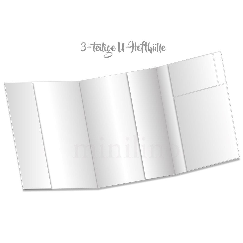 SET U-Heft Hülle & Impfpass Umschlag, Regenbogen mit Geburtsdaten, personalisiert, Geschenk Geburt