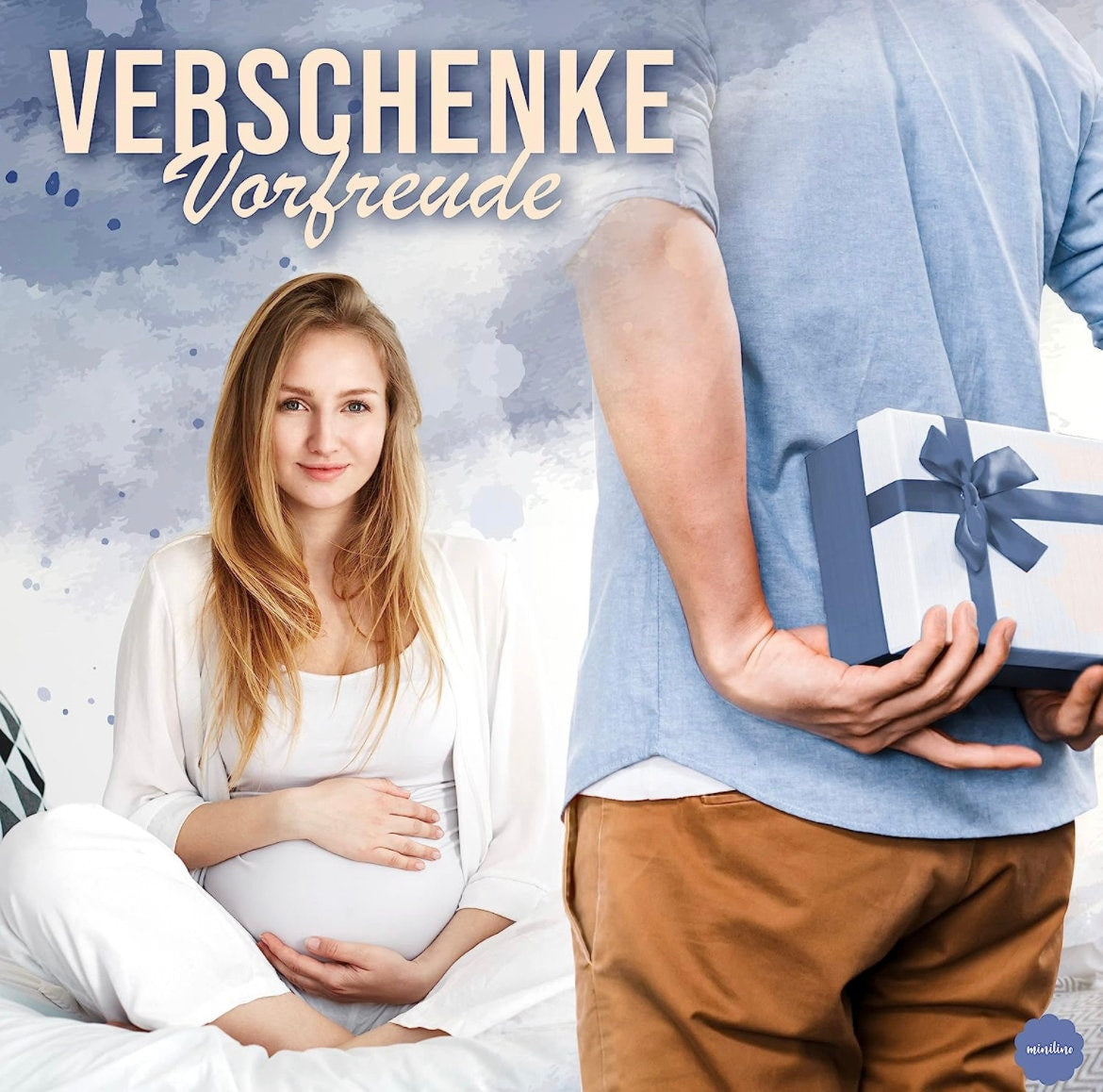 SCHWANGERSCHAFTSTAGEBUCH UNISEX, Geschenk Schwangerschaft, geeignet für werdende Mütter - gratis Ratgeber als e-book