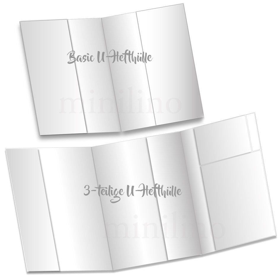 SET U-Heft Hülle & Impfpass Umschlag, Hase für Mädchen